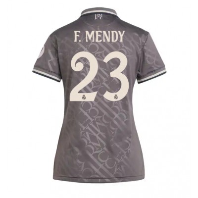 Fotbalové Dres Real Madrid Ferland Mendy #23 Dámské Alternativní 2024-25 Krátký Rukáv Fotbalové Dres Real Madrid Ferland Mendy #23 Dámské Alternativní 2024-25 Krátký Rukáv